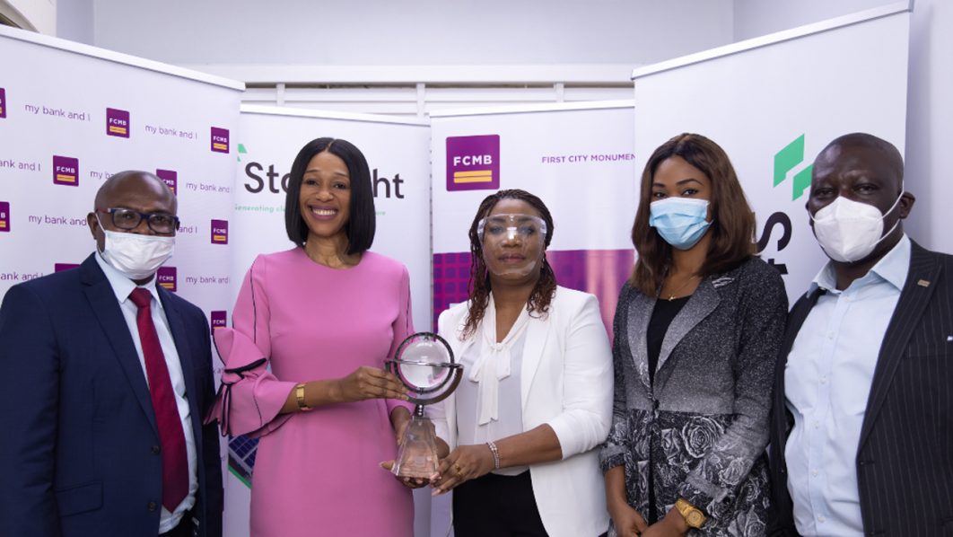 Starsight presents sustainability award to fcmb for achieving 100 sites